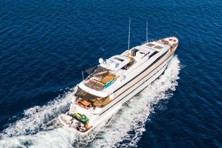 AXELLA | 1991 34m (109ft) Luxury Flybridge Motor Yacht from Italian shipyard Eurocraft