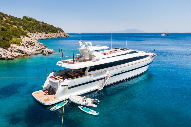 AXELLA | 1991 34m (109ft) Luxury Flybridge Motor Yacht from Italian shipyard Eurocraft