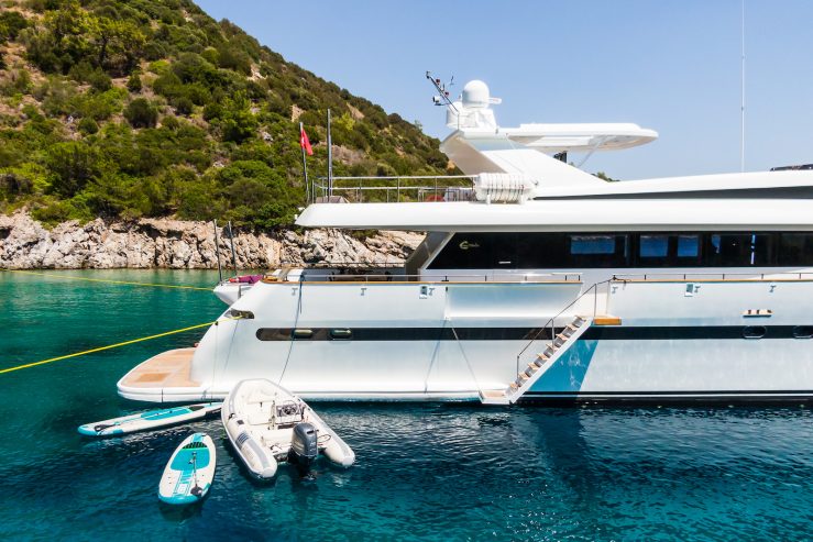 AXELLA | 1991 34m (109ft) Luxury Flybridge Motor Yacht from Italian shipyard Eurocraft