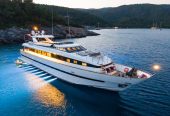 AXELLA | 1991 34m (109ft) Luxury Flybridge Motor Yacht from Italian shipyard Eurocraft