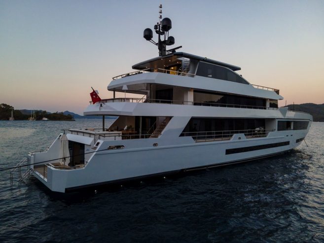 Adamaris | 2010 141ft (43m) Luxury Superyacht built by Turkish shipyard Ürkmezler Yachts