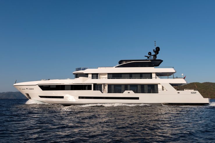 Adamaris | 2010 141ft (43m) Luxury Superyacht built by Turkish shipyard Ürkmezler Yachts