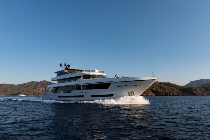 Adamaris | 2010 141ft (43m) Luxury Superyacht built by Turkish shipyard Ürkmezler Yachts