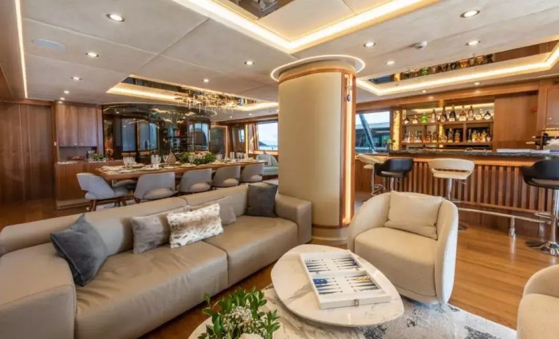 ARESTEAS | 2017 167ft (51m) Luxury Motor Sail Yacht built by Turkish shipyard Yildiz