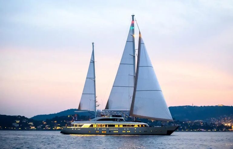 ARESTEAS | 2017 167ft (51m) Luxury Motor Sail Yacht built by Turkish shipyard Yildiz