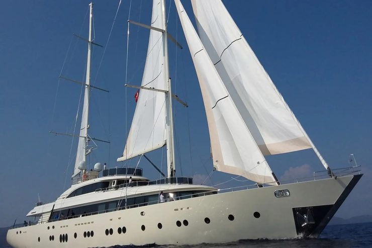 ARESTEAS | 2017 167ft (51m) Luxury Motor Sail Yacht built by Turkish shipyard Yildiz