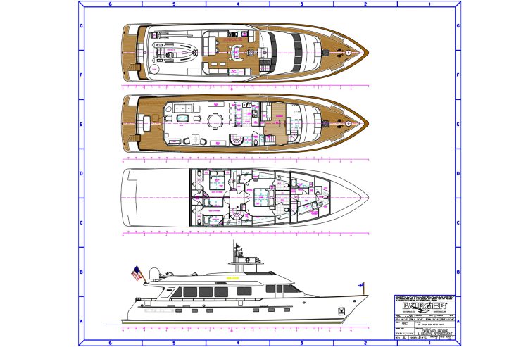 SIMARON | 1999 85ft (26m) Luxury Aluminium Motor Yacht built US shipyard Burger Boat