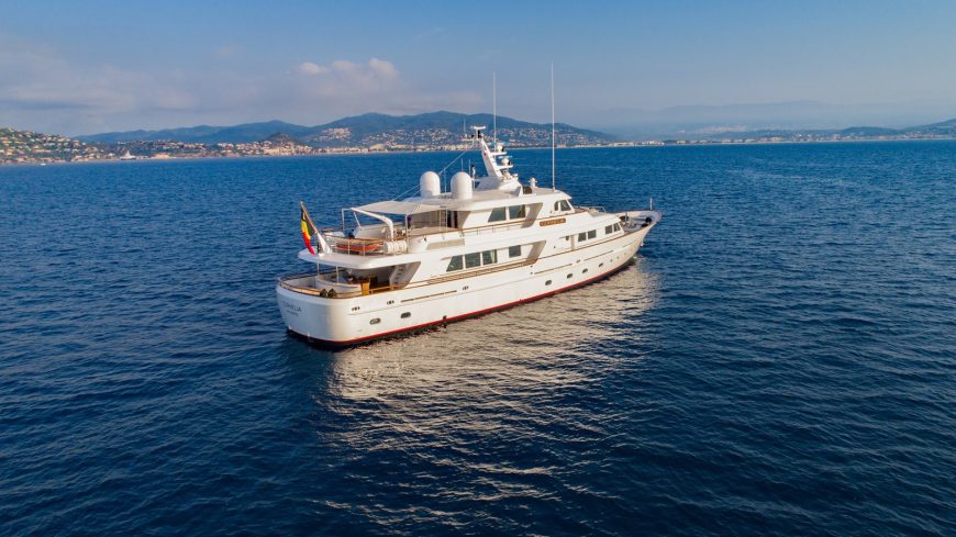 CORNELIA | 2006 34m (112ft) Luxury Classic Style Motor Yacht from Turkish shipyard RMK MARINE