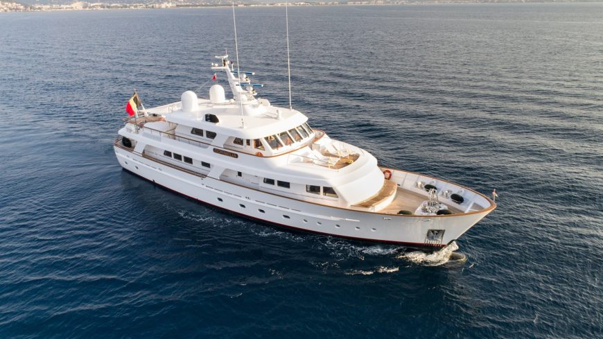 CORNELIA | 2006 34m (112ft) Luxury Classic Style Motor Yacht from Turkish shipyard RMK MARINE