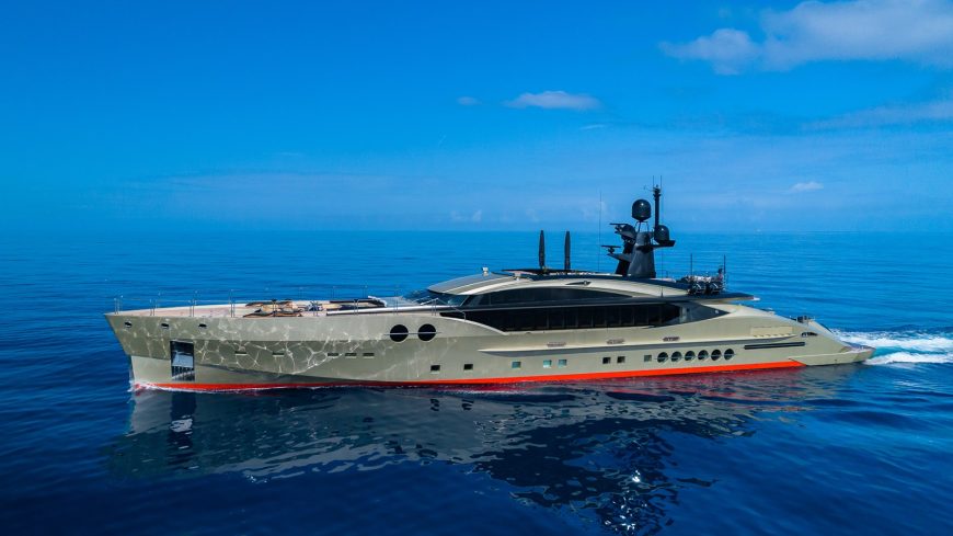 DB9 | 2010 172ft (52m) Luxury Superyacht built by US shipyard Palmer Johnson