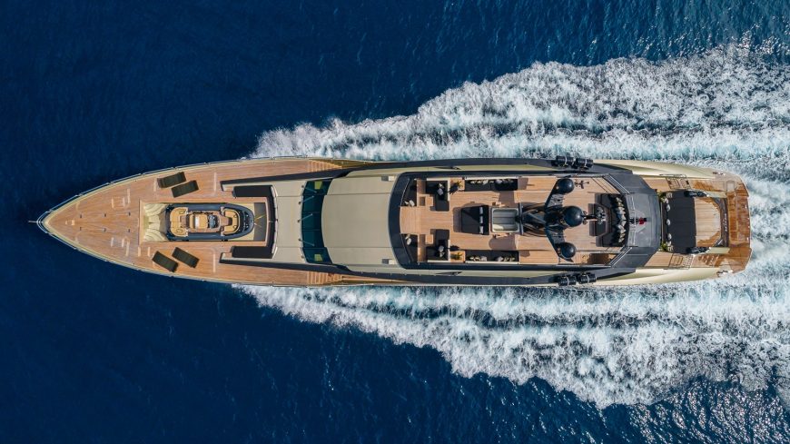 DB9 | 2010 172ft (52m) Luxury Superyacht built by US shipyard Palmer Johnson