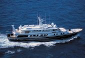 GOOSE | 1987 148ft (45m) Classic Luxury Steel Motor Yacht built by British yacht builder Toughs Shipyard