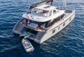 GREY B | 2022 24m (80ft) SUNREEF 80 Flybridge Luxury Catamaran Sail Yacht