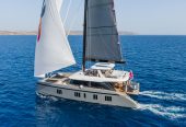 GREY B | 2022 24m (80ft) SUNREEF 80 Flybridge Luxury Catamaran Sail Yacht