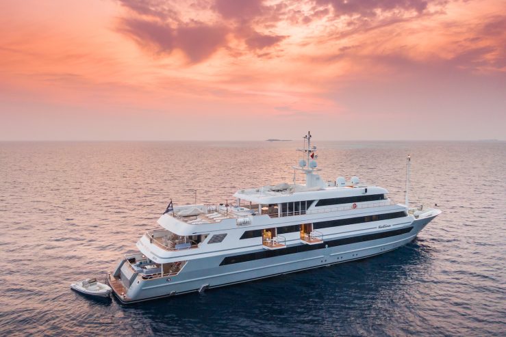 KATINA | 2015 60m Luxury Tri-level Steel Motor Yacht from Croatian shipyard Brodosplit