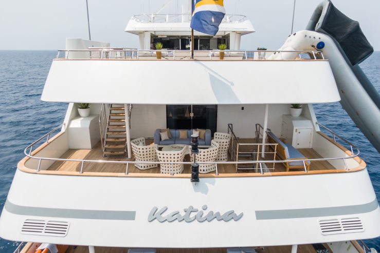 KATINA | 2015 60m Luxury Tri-level Steel Motor Yacht from Croatian shipyard Brodosplit