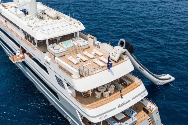 KATINA | 2015 60m Luxury Tri-level Steel Motor Yacht from Croatian shipyard Brodosplit