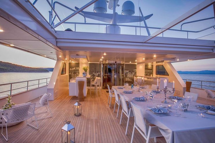 KATINA | 2015 60m Luxury Tri-level Steel Motor Yacht from Croatian shipyard Brodosplit