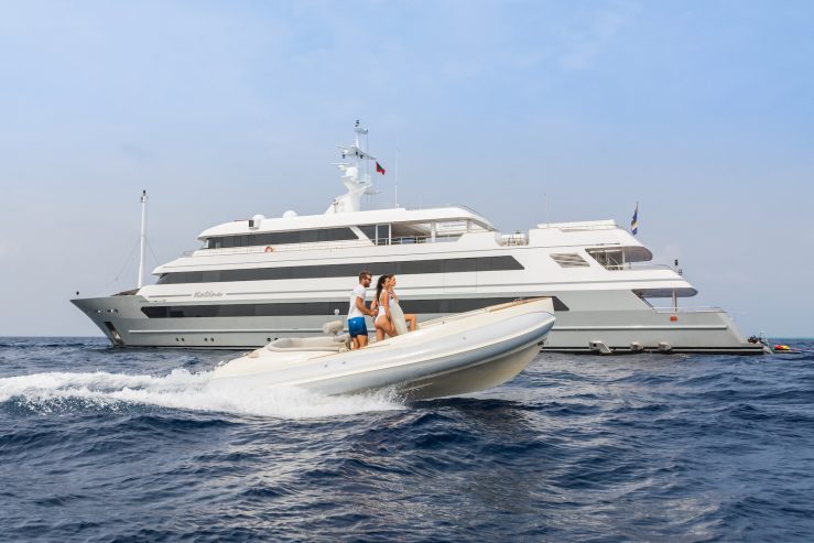 KATINA | 2015 60m Luxury Tri-level Steel Motor Yacht from Croatian shipyard Brodosplit