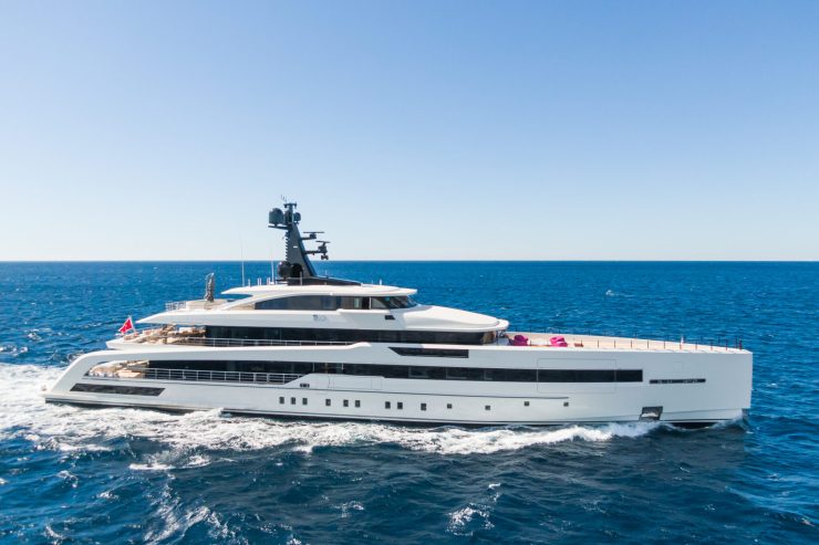 KERI LEE III | 2001 55m Luxury Aluminium Motor Yacht from American shipyard Trinity