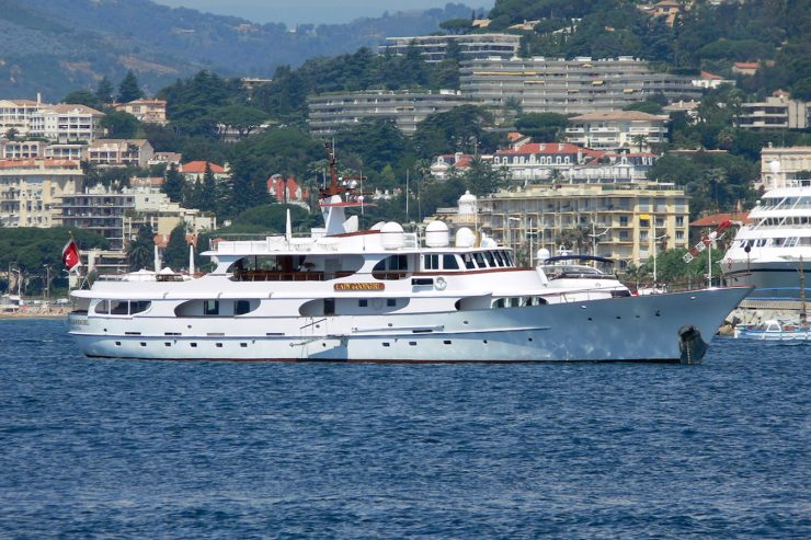 LADY GOODGIRL | 1964 43m Luxury Superyacht built by UK shipyard Hall Russell