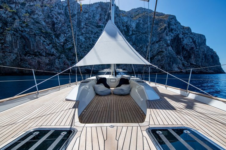 LADY M | 2006 128ft (39m) Dubois design Luxury Sloop Aluminium Sail Yacht built by New Zealand shipyard Fitzroy Yachts