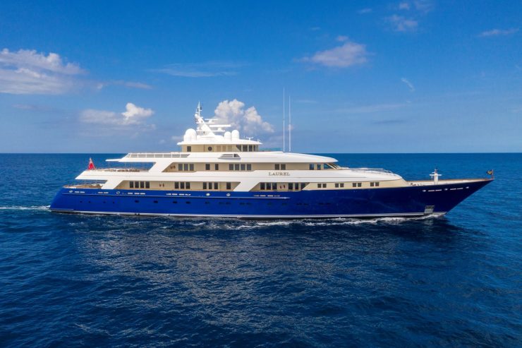 LAUREL | 2006 240ft (73m) Luxury Superyacht built by US shipyard Delta Marine