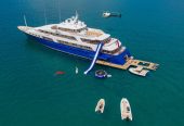 LAUREL | 2006 240ft (73m) Luxury Superyacht built by US shipyard Delta Marine