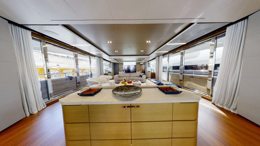 MINOR FAMILY AFFAIR | 2017 35m Luxury Flybridge Motor Yacht from British shipyard Princess