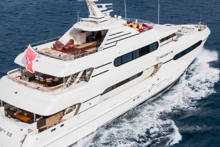 MOCHAFY22 | 2009 45m Luxury Steel Trideck Motor Yacht from Turkish shipyard SUNRISE