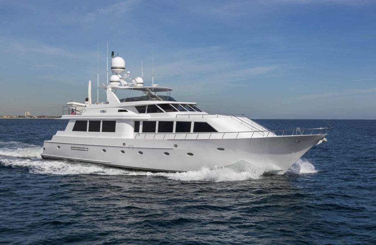 CRU | 1991 96ft (29m) Luxury Flybridge Motor Yacht built by US shipyard Westship