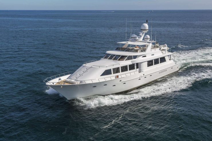 CRU | 1991 96ft (29m) Luxury Flybridge Motor Yacht built by US shipyard Westship