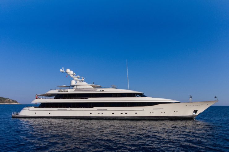 DRIZZLE | 2012 69m (226ft) Luxury Tri-Deck Steel Motor Yacht built by Dutch shipyard Feadship