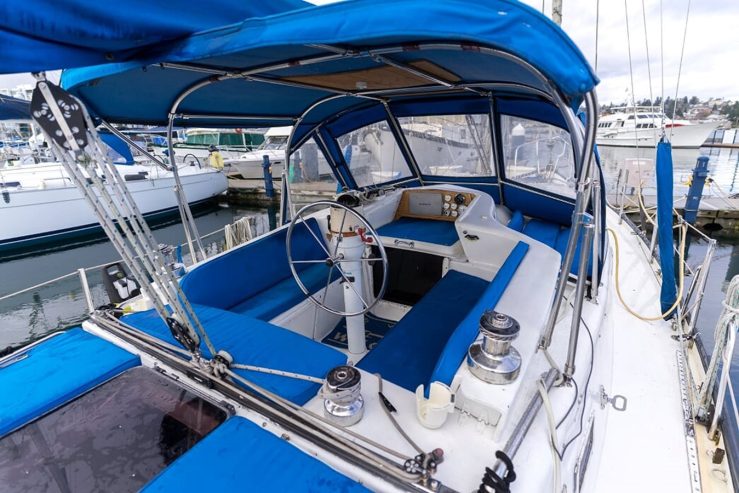 Merrily | 1980 40ft (12m) Custom Center Cockpit Sail Yacht built by the Frederick Amor shipyard