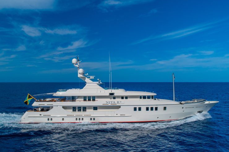 NITA K II | 2004 52m Luxury Steel Classic Style Motor Yacht from Dutch shipyard AMELS