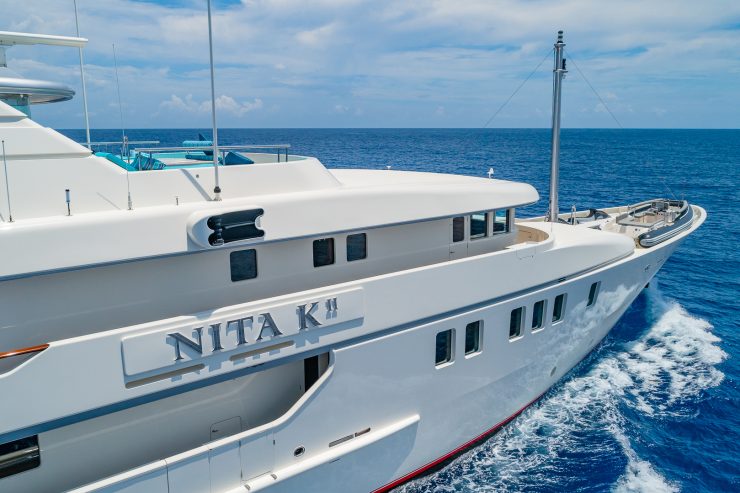 NITA K II | 2004 52m Luxury Steel Classic Style Motor Yacht from Dutch shipyard AMELS