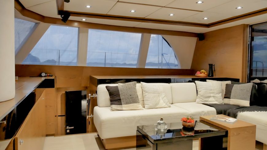 NORTHERN LIGHTS | 2016 18.3m (60′1″) Luxury Catamaran Motor Sail Yacht from Polish shipyard SUNREEF YACHTS