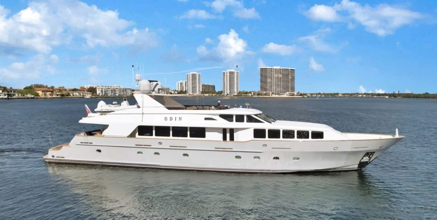 ODIN | 2001 126ft (38m) Luxury Motor Yacht built by US shipyard Trinity Yachts