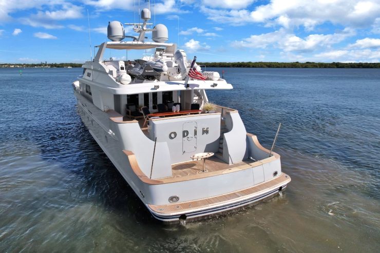 ODIN | 2001 126ft (38m) Luxury Motor Yacht built by US shipyard Trinity Yachts