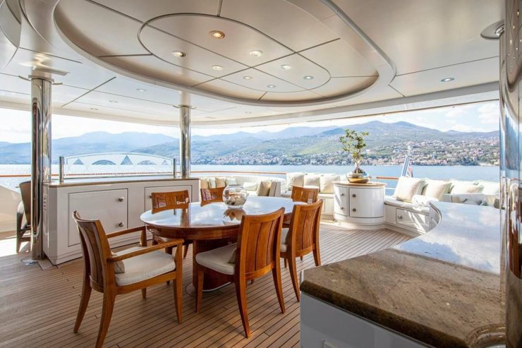 SEA WALK | 2005 62m (204′5″) Luxury Tri-Deck Steel Motor Yacht built by Dutch shipyard OCEANCO