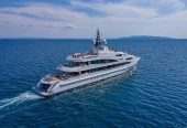 SEA WALK | 2005 62m (204′5″) Luxury Tri-Deck Steel Motor Yacht built by Dutch shipyard OCEANCO