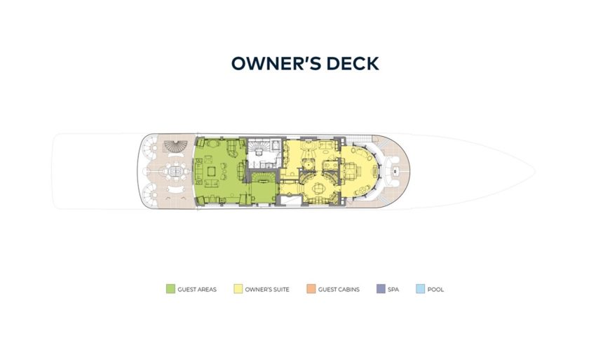 SEA WALK | 2005 62m (204′5″) Luxury Tri-Deck Steel Motor Yacht built by Dutch shipyard OCEANCO