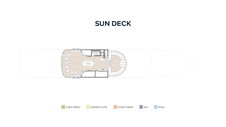 SEA WALK | 2005 62m (204′5″) Luxury Tri-Deck Steel Motor Yacht built by Dutch shipyard OCEANCO