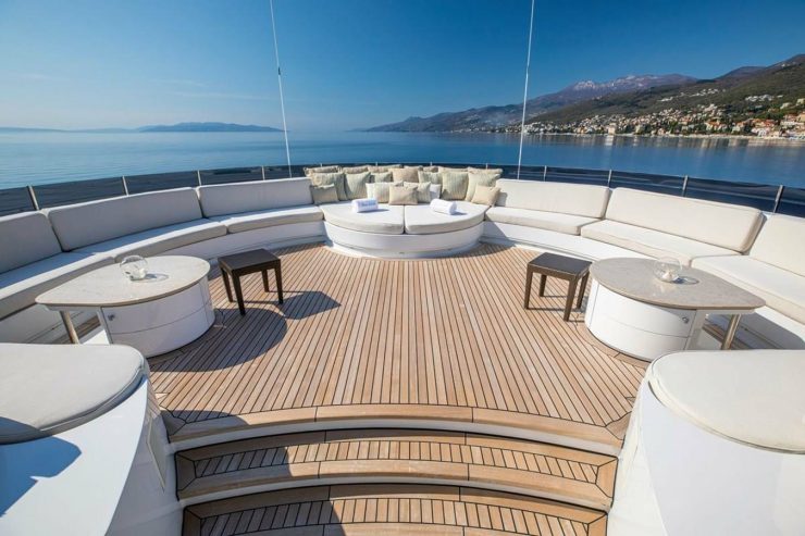 SEA WALK | 2005 62m (204′5″) Luxury Tri-Deck Steel Motor Yacht built by Dutch shipyard OCEANCO