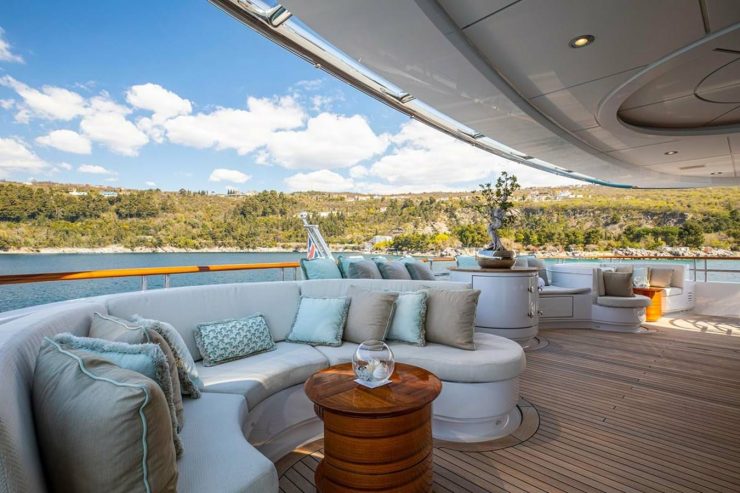 SEA WALK | 2005 62m (204′5″) Luxury Tri-Deck Steel Motor Yacht built by Dutch shipyard OCEANCO