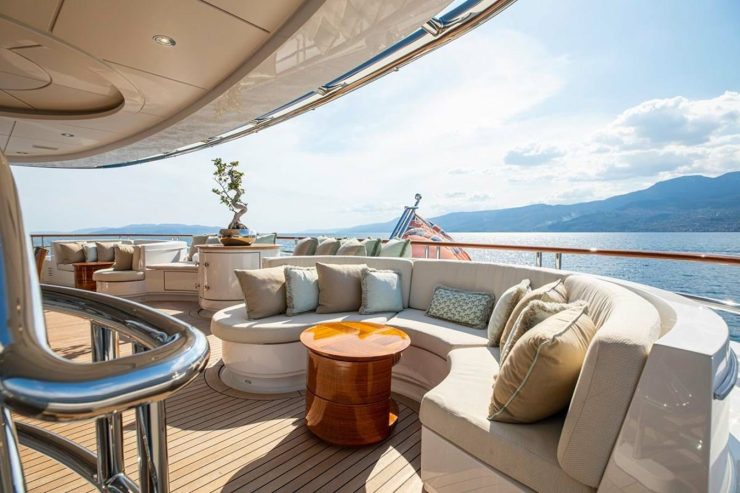 SEA WALK | 2005 62m (204′5″) Luxury Tri-Deck Steel Motor Yacht built by Dutch shipyard OCEANCO