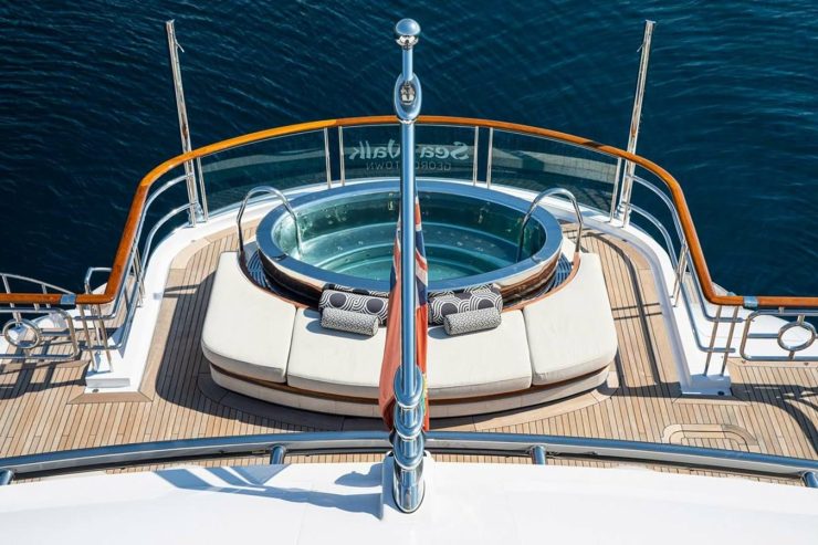 SEA WALK | 2005 62m (204′5″) Luxury Tri-Deck Steel Motor Yacht built by Dutch shipyard OCEANCO