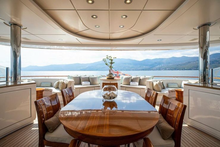 SEA WALK | 2005 62m (204′5″) Luxury Tri-Deck Steel Motor Yacht built by Dutch shipyard OCEANCO