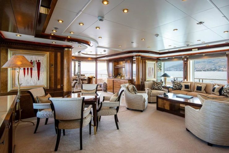 SEA WALK | 2005 62m (204′5″) Luxury Tri-Deck Steel Motor Yacht built by Dutch shipyard OCEANCO