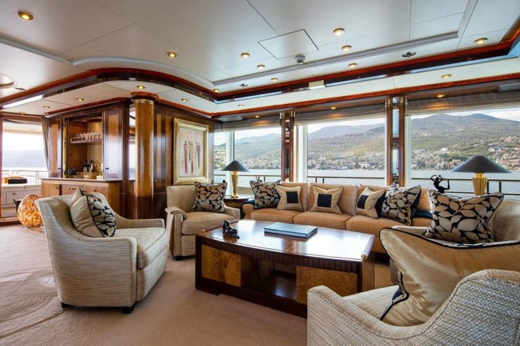 SEA WALK | 2005 62m (204′5″) Luxury Tri-Deck Steel Motor Yacht built by Dutch shipyard OCEANCO